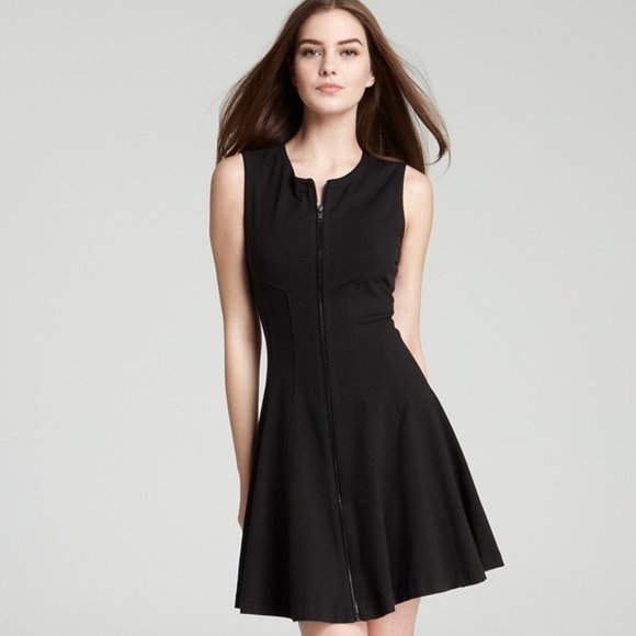 NWT Theory Women's Light Charcoal Bonbi C Folio Dress.  SZ 8 - Picture 1 of 5